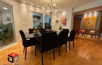 Apartamento com 4 dormitórios à venda, 243 m² por r$ 2.850.000,00 - santo antônio - são caetano do sul/sp