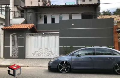 Sobrado à venda 3 quartos 3 suítes 8 vagas no bairro valparaíso - santo andré - sp