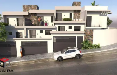 Sobrado 130 m² localizado no bairro stella santo andré - sp