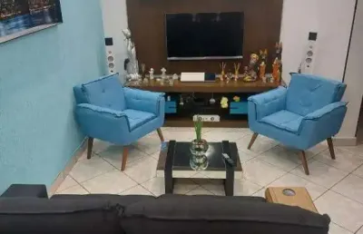 Sobrado à venda 3 quartos 1 suíte 2 vagas luzita - santo andré - sp