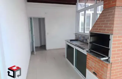 Cobertura à venda 2 quartos 1 vaga erasmo assunção - santo andré - sp