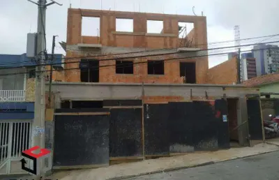 Cobertura à venda 3 quartos 1 suíte 2 vagas camilópolis - santo andré - sp