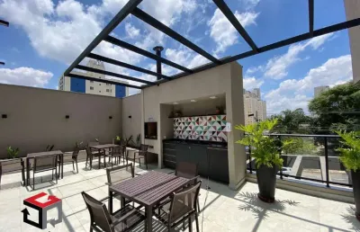 Apartamento novo jd do mar com varanda gourmet integrada com a cozinha em condomínio clube 2 quartos 1 banheiro 1 vaga