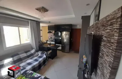 Cobertura com 104m² localizado no bairro novo oratório em santo andré.