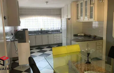 Sobrado à venda 3 quartos 1 suíte 4 vagas das nações - santo andré - sp