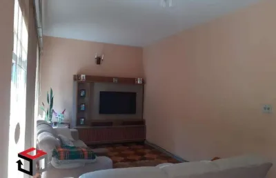 Sobrado à venda 3 quartos 1 suíte 8 vagas jardim bela vista - santo andré - sp