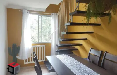 Cobertura à venda 3 quartos 1 suíte 1 vaga são vicente - mauá - sp