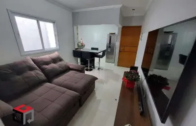Cobertura à venda 2 quartos 1 suíte 1 vaga eldízia - santo andré - sp