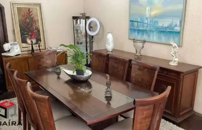 Sobrado à venda 3 quartos 1 suíte 4 vagas jardim bela vista - santo andré - sp