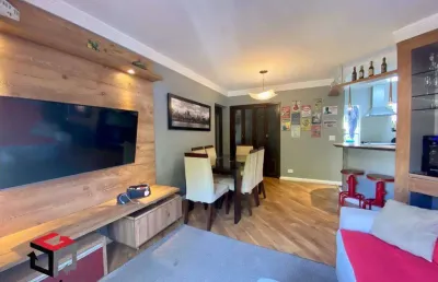 Apartamento à venda 3 quartos 1 suíte 2 vagas nova petrópolis - são bernardo do campo - sp