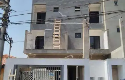 Cobertura à venda 2 quartos 1 suíte 1 vaga camilópolis - santo andré - sp
