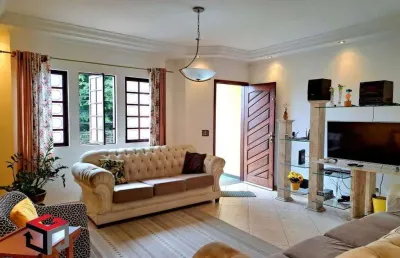 Sobrado à venda 3 quartos 1 suíte 3 vagas joão ramalho - santo andré - sp