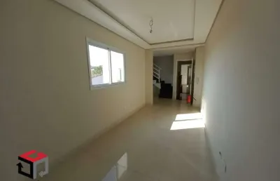 Cobertura nova com 88m² localizada no bairro metalúrgica em santo andré/sp. (sem elevador)
