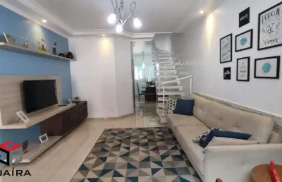 Sobrado à venda 3 quartos 1 suíte 4 vagas las vegas - santo andré - sp