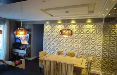 Apartamento à venda 3 quartos 1 suíte 2 vagas apiaí - santo andré - sp
