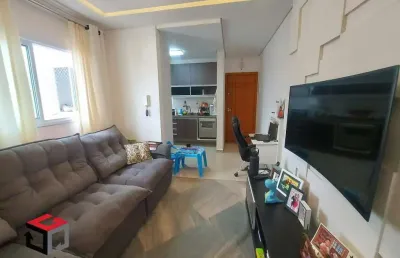 Cobertura à venda 2 quartos 1 suíte 2 vagas alzira - santo andré - sp
