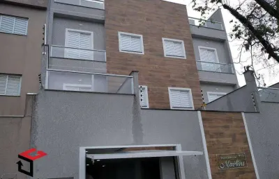 Cobertura à venda 2 quartos 1 vaga linda - santo andré - sp