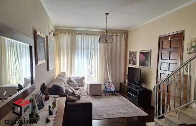Sobrado à venda 3 quartos 1 suíte 2 vagas santa maria - santo andré - sp
