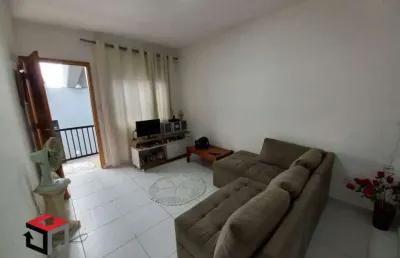 Casa 94 m² localizado no bairro homero thon santo andré - sp