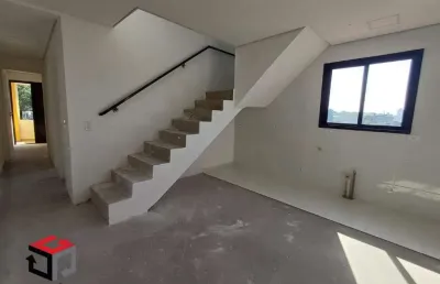 Cobertura à venda 2 quartos 1 vaga vitória - santo andré - sp