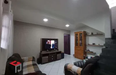 Sobrado à venda 3 quartos 1 suíte 1 vaga las vegas - santo andré - sp