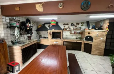 Casa à venda 4 quartos 1 suíte 3 vagas jardim bela vista - santo andré - sp