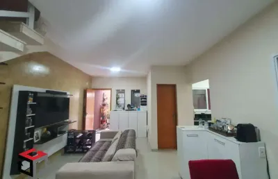 Sobrado à venda 3 quartos 1 suíte 2 vagas novo oratório - santo andré - sp