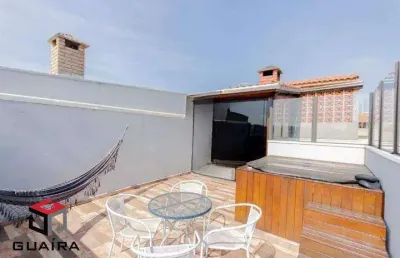 Cobertura 110 m² localizado no bairro novo oratório santo andré - sp