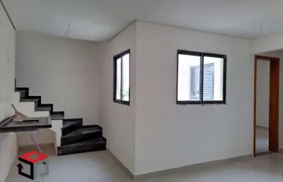Cobertura à venda 2 quartos 1 vaga scarpelli - santo andré - sp