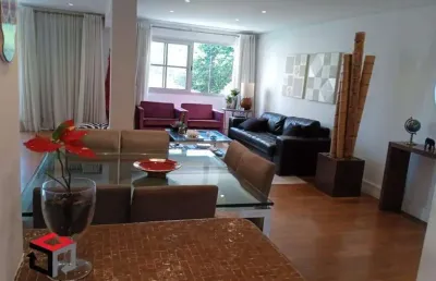 Apartamento de 136m² com elevadores localizado no bairro brooklin paulista são paulo - sp