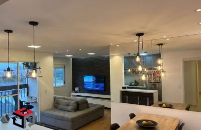 Apartamento à venda 2 quartos 1 suíte 2 vagas centro - são bernardo do campo - sp
