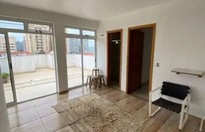 Cobertura ampla com 220 m² localizada no rudge ramos em são bernardo do campo - sp.