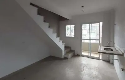 Cobertura à venda 2 quartos 1 suíte 1 vaga silveira - santo andré - sp