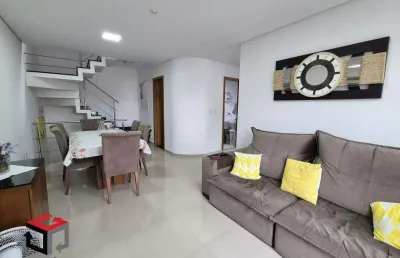 Sobrado à venda 2 quartos 2 suítes 3 vagas campestre - santo andré - sp