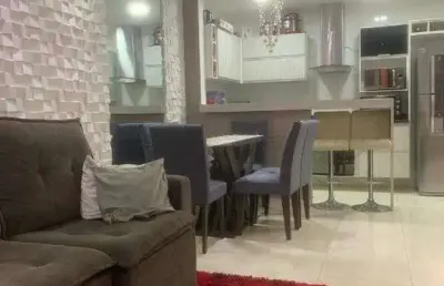 Apartamento à venda 2 quartos 1 vaga linda - santo andré - sp