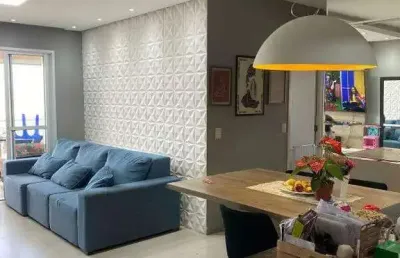 Apartamento à venda 3 quartos 1 suíte 2 vagas lusitânia - são bernardo do campo - sp