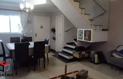 Sobrado à venda 3 quartos 1 suíte 2 vagas scarpelli - santo andré - sp