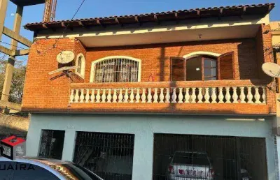 Casa à venda 4 quartos 1 suíte 2 vagas santa cristina - santo andré - sp