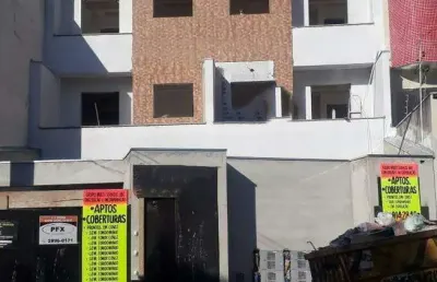 Cobertura à venda 3 quartos 1 suíte 2 vagas paraíso - santo andré - sp