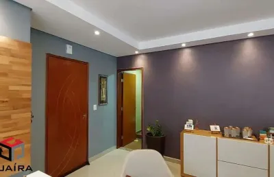 Cobertura à venda 3 quartos 3 suítes 2 vagas valparaíso - santo andré - sp