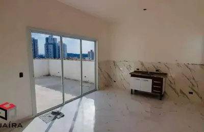Cobertura à venda 3 quartos 1 suíte 1 vaga bocaina - mauá - sp