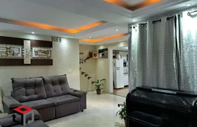 Sobrado à venda 2 quartos 2 suítes 3 vagas camilópolis - santo andré - sp