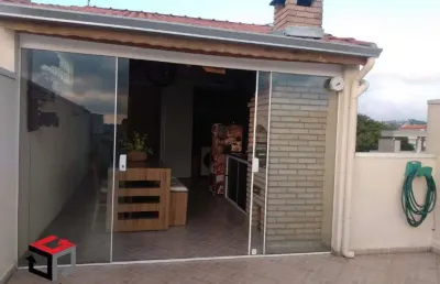 Cobertura com 132 m² localizado no bairro humaitá em santo andré - sp.