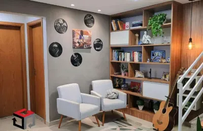 Cobertura à venda 3 quartos 1 suíte 2 vagas das nações - santo andré - sp