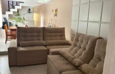 Sobrado à venda 3 quartos 2 suítes 2 vagas são vicente - mauá - sp