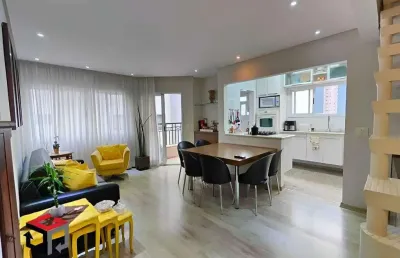 Cobertura à venda 2 quartos 1 suíte 2 vagas centro - são bernardo do campo - sp