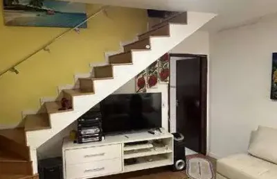Sobrado à venda 2 quartos 2 vagas humaitá - santo andré - sp