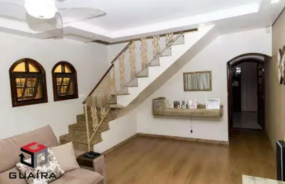 Sobrado à venda 3 quartos 1 suíte 2 vagas centro - diadema - sp
