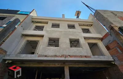 Cobertura à venda 2 quartos 1 suíte 1 vaga silveira - santo andré - sp