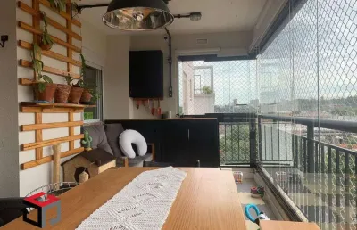 Apartamento 3 dormitórios em vila anastácio com 91m²
